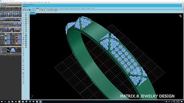 How to make 3D gemvision jewelry design matrix 8 Part.1