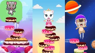 Talking Tom Cake Jump Android Gameplay Ep 10 screenshot 5