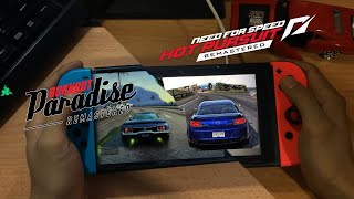 Nintendo Switch Need For Speed Hot Pursuit Remastered VS Burnout Paradise Remastered In Handheld screenshot 5