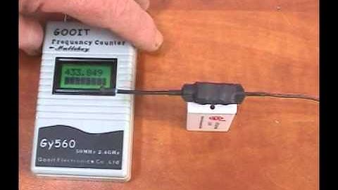 Bug Spy Transmitter FM UHF High Power Listening Device Stable! Long Microphone