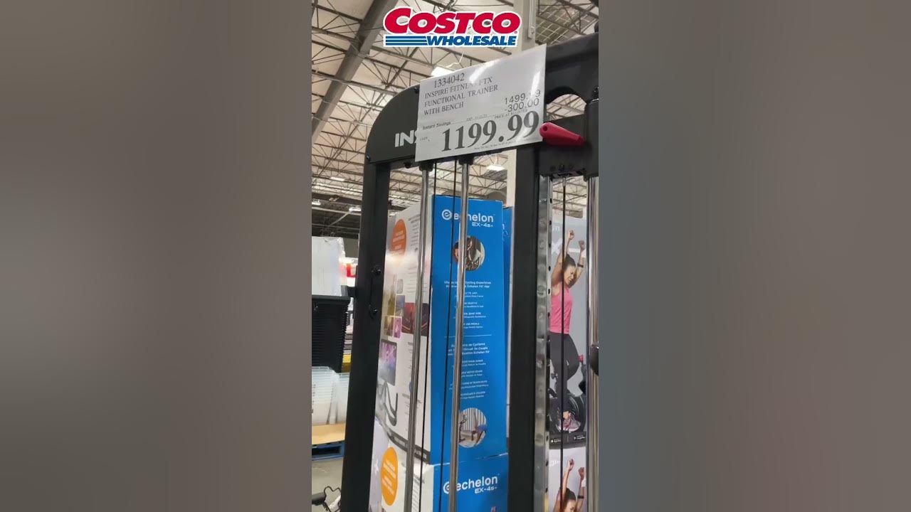Inspire Fitness FTX Functional Trainer with Bench at Costco usa gym 