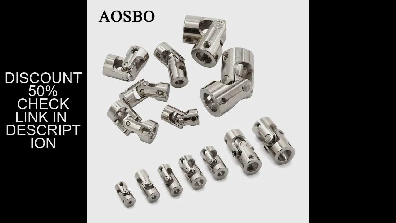 RC Boat Car Shaft Coupler Metal Cardan Joint Motor Connector Universal Joint Coupling Gimbal 2/2.3/3