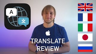 Talking with people via Apple Translate – App Review screenshot 3