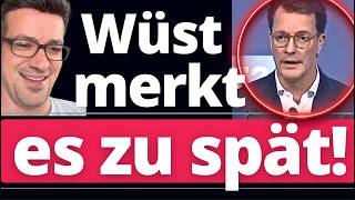 Eil: Während Wüst Rede KRACHT die CDU 24% runter!!