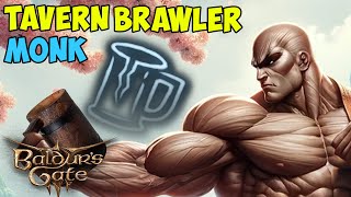 How To Be The Best Monk Possible in BG3  - Tavern Brawler Monk Early Game Guide | Baldur