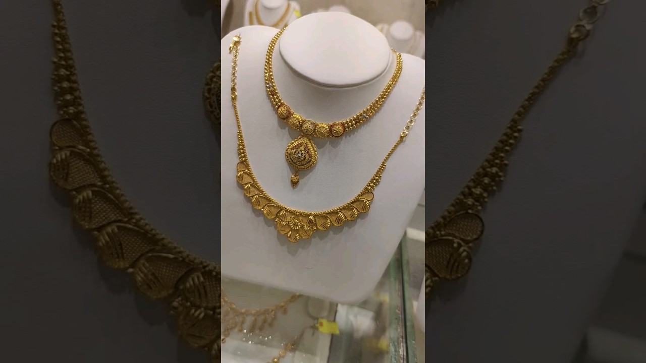 Kolkata Necklace Design from Saravana Elite 