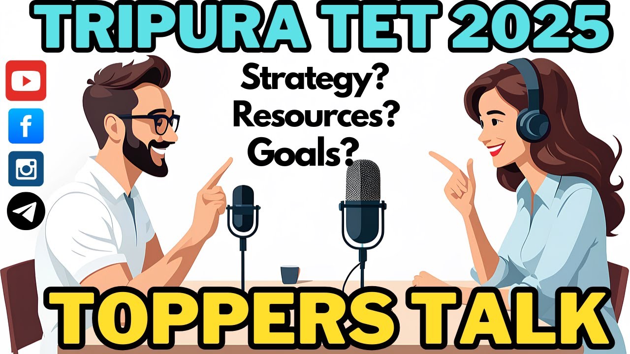 Toppers Talk Tripura TET TOPPERS TALK 2025 | Strategy and resources Discussion | # ...