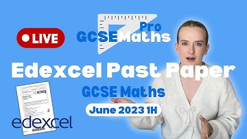 Edexcel GCSE Maths June 2023 1H Past Paper | GCSEMathsPro