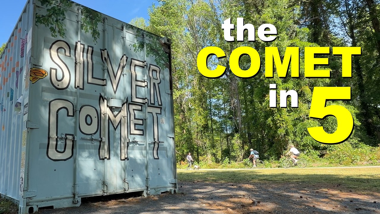 Georgia's SILVER COMET TRAIL in 5 Minutes!