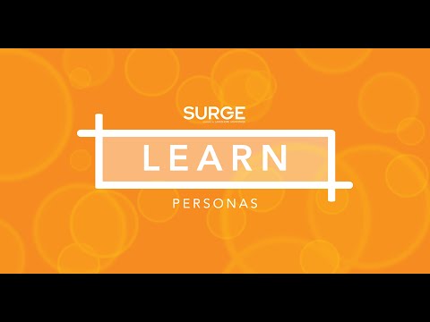 SURGE LEARN: Personas