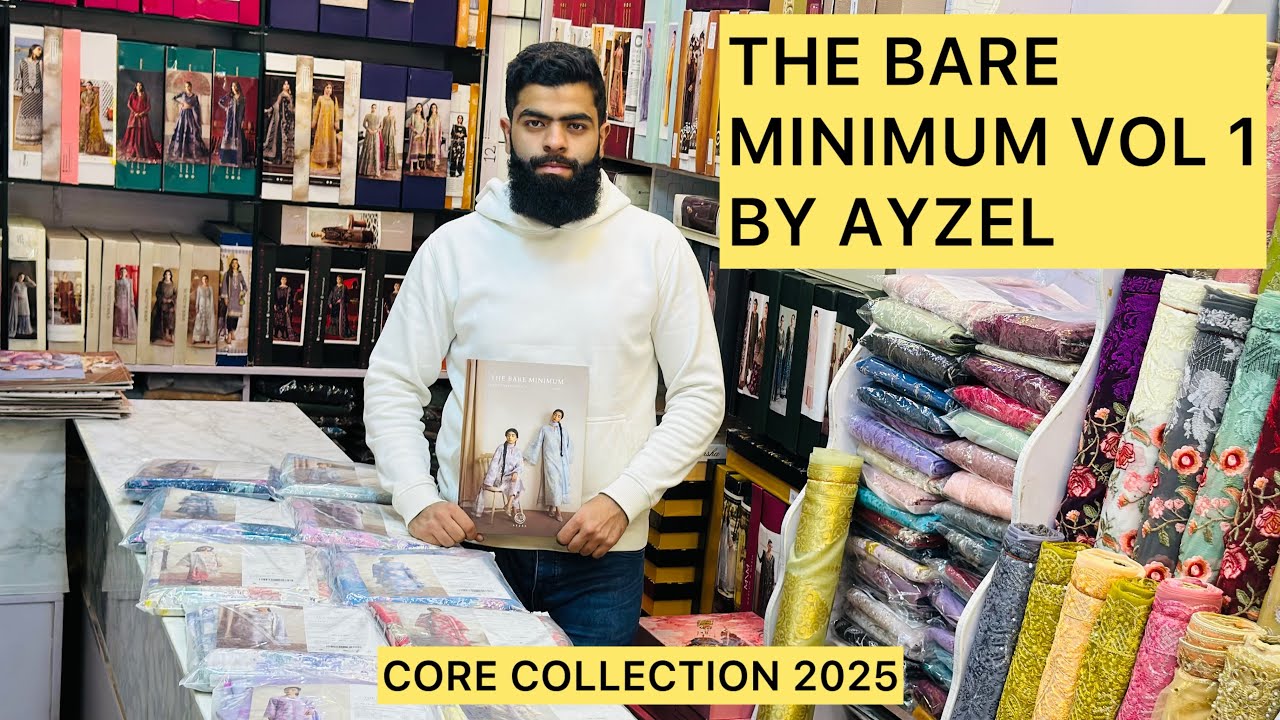 The Bare Minimum By Ayzel Afrozeh Vol 1/Core Collection/Eid Collection 2025/ Designer Dresses 25