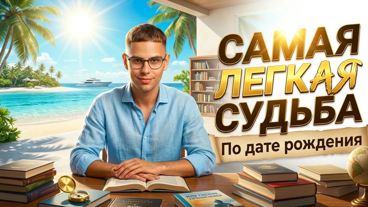 У кого САМАЯ ПРОСТАЯ ЖИЗНЬ по дню рождения: проверь свою дату! // Валерий Якубцевич. KeyTo