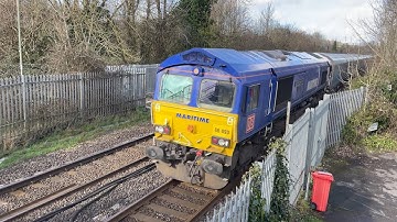 Class 66 | 66090 ‘Maritime Intermodal Six’ | DB Cargo UK