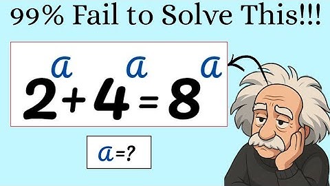 Germany || can you solve? || Nice Olympiad Math Exponential Algebric Problem