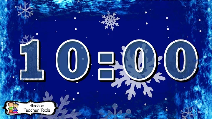10 Minutes Winter Snow Timer w Music