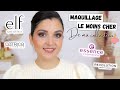 Je me MAQUILLE avec le MAQUILLAGE LE MOINS CHER de ma collection ! Makeup PETITS PRIX