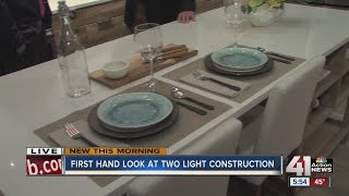 First hand look at Two Light construction