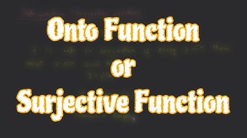 #3||Onto Function or Surjective Function (Real analysis) ||Maths for Graduates