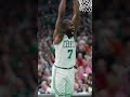 THROW DOWN BROWN 🔨 #celtics #nba #shorts