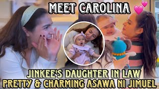 CAROLINA DAUGHTER IN LAW OF JINKEE & MANNY PACQUIAO CHARMING & BEAUTIFUL | Meet Carol & Baby Clara 