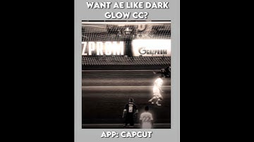 Dark Glow CC Tutorial For Football Edits