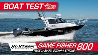 Tested | Surtees 800 Game Fisher with Twin Yamaha 200hp and Helm Master EX