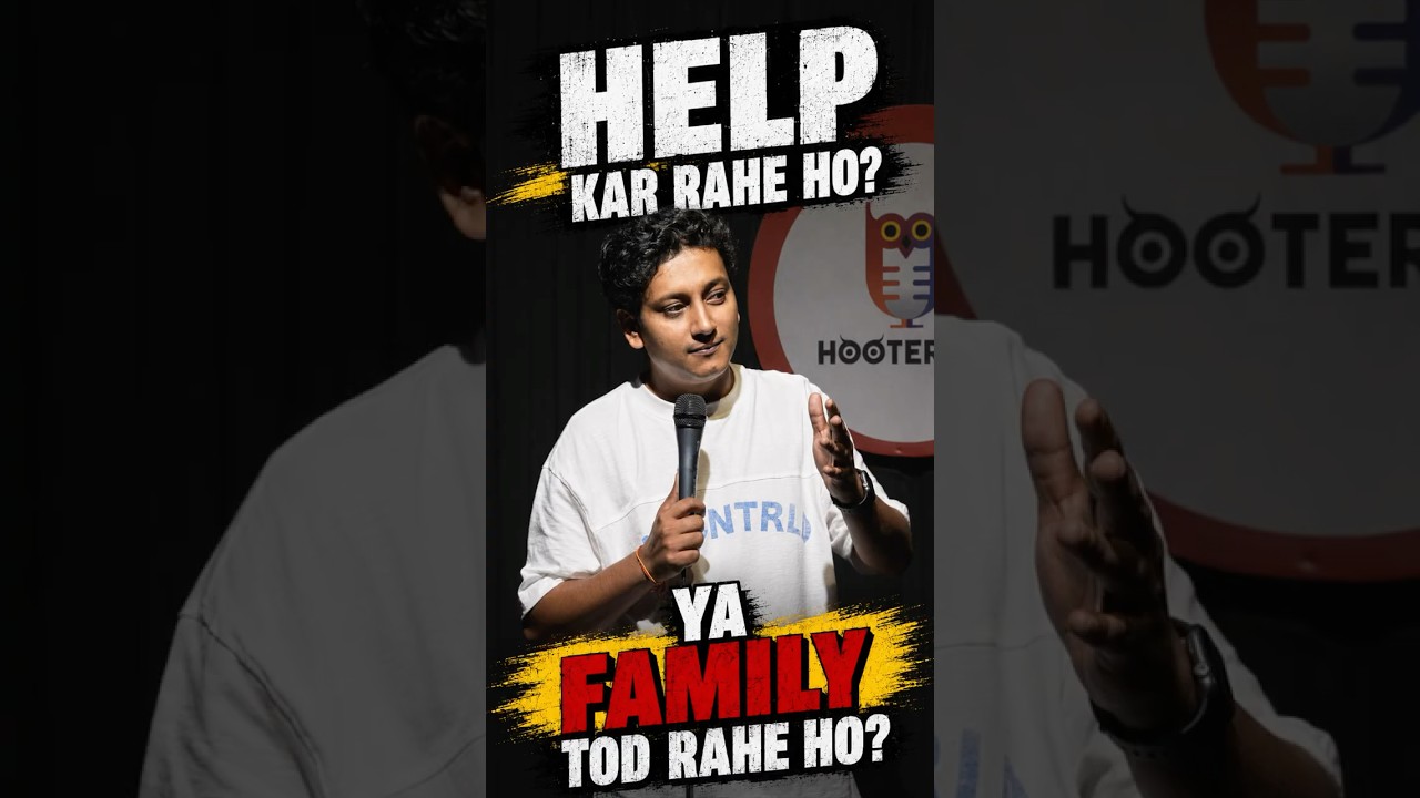 HELP KAR RAHE HO? YA FAMILY TOD RAHE HO? | Atul Sharma Stand Up Comedy
