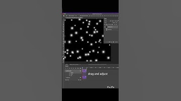 Animated Snow effect in Photoshop - Photoshop tricks for beginners #shorts #photoshop