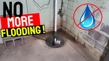 DIY Sump Basin and Pump Install