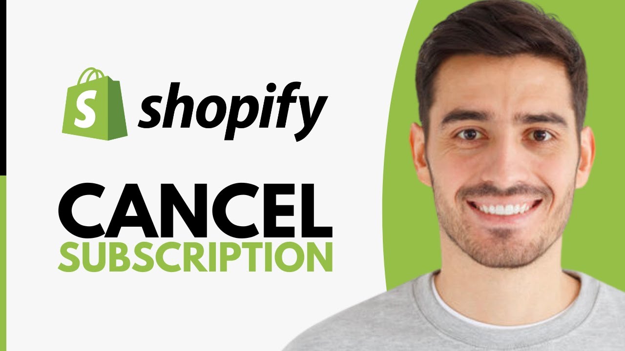 How To Cancel Shopify Subscription - Step by Step - YouTube