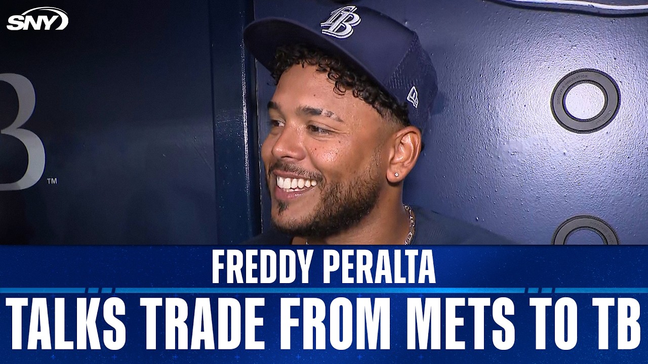 Freddy Peralta opens up on trade from Mets: 'A little sad'