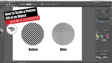 How to Scale Patterns Inside Shapes in Illustrator (Without Scaling the Object)