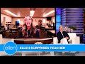 Ellen Surprises Teacher with Well-Deserved Vacation!