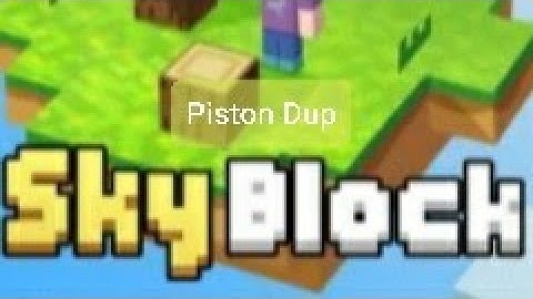 Piston Dup At SkyBlock | Garena Blockman Go|