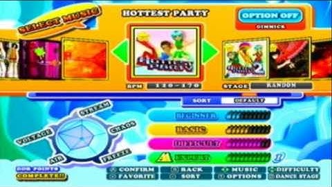 DDR Hottest Party 3 - Full Song List