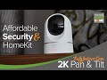 Eufy Indoor Cam 2K Pan & Tilt - Compelling HomeKit Security Camera.