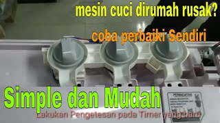 Service mesin Cuci Sharp 2 Tabung,