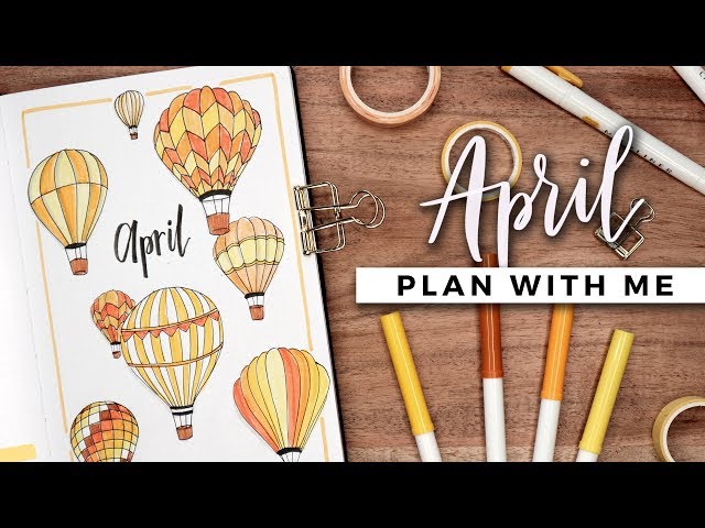 PLAN WITH ME | April 2019 Bullet Journal Setup