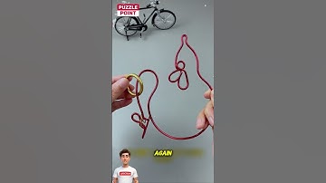 Smart People Need only 3 seconds to Remove this Ring #brainteasers #puzzle #puzzlegame