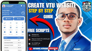 How to Create a VTU Website in 2025 (Full Setup + Free Script)