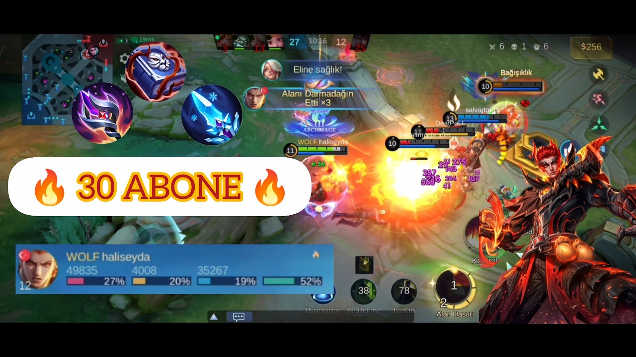 MLBB VALİR İLE VAHŞİ ATTIRDIK 🔥