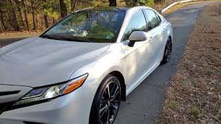 2020 Toyota Camry XSE - Blackout Emblems