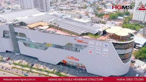 THI CÔNG BẠT CĂNG PVDF - TRUNG TÂM THƯƠNG MẠI GIGAMALL - Bạt che PVDF, Bạt PTFE, Bạt ETFE,