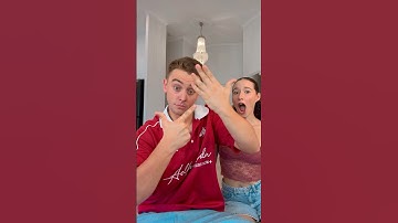 Disappearing finger MAGIC TRICK! 👀😱😆 | Jasmin and James #Shorts