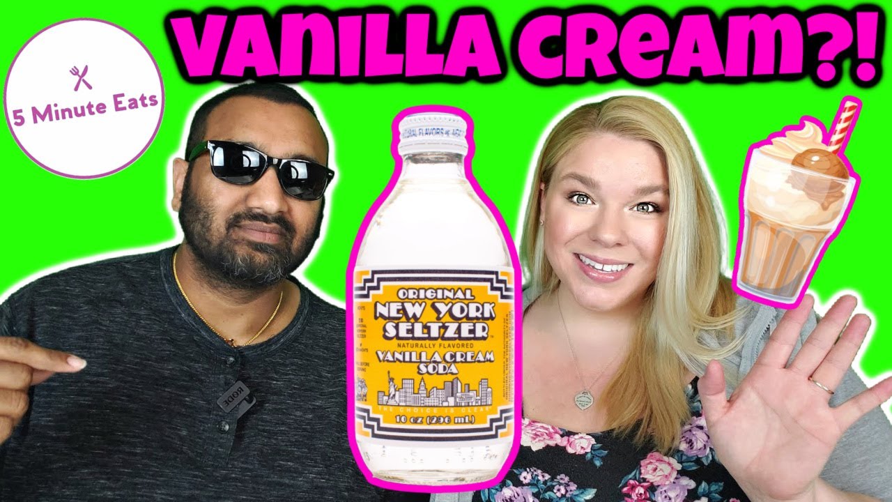 Original New York Seltzer Vanilla Cream Soda Review YouTube