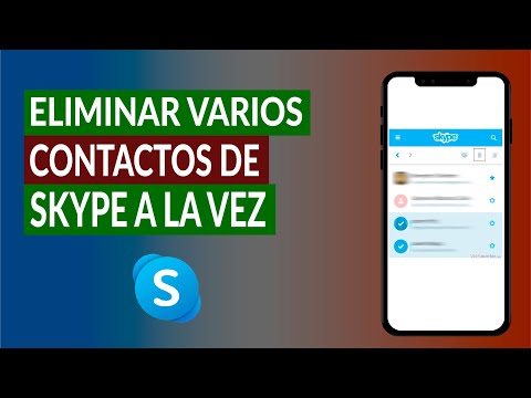 Video: Cómo Eliminar Personas Innecesarias De Skype