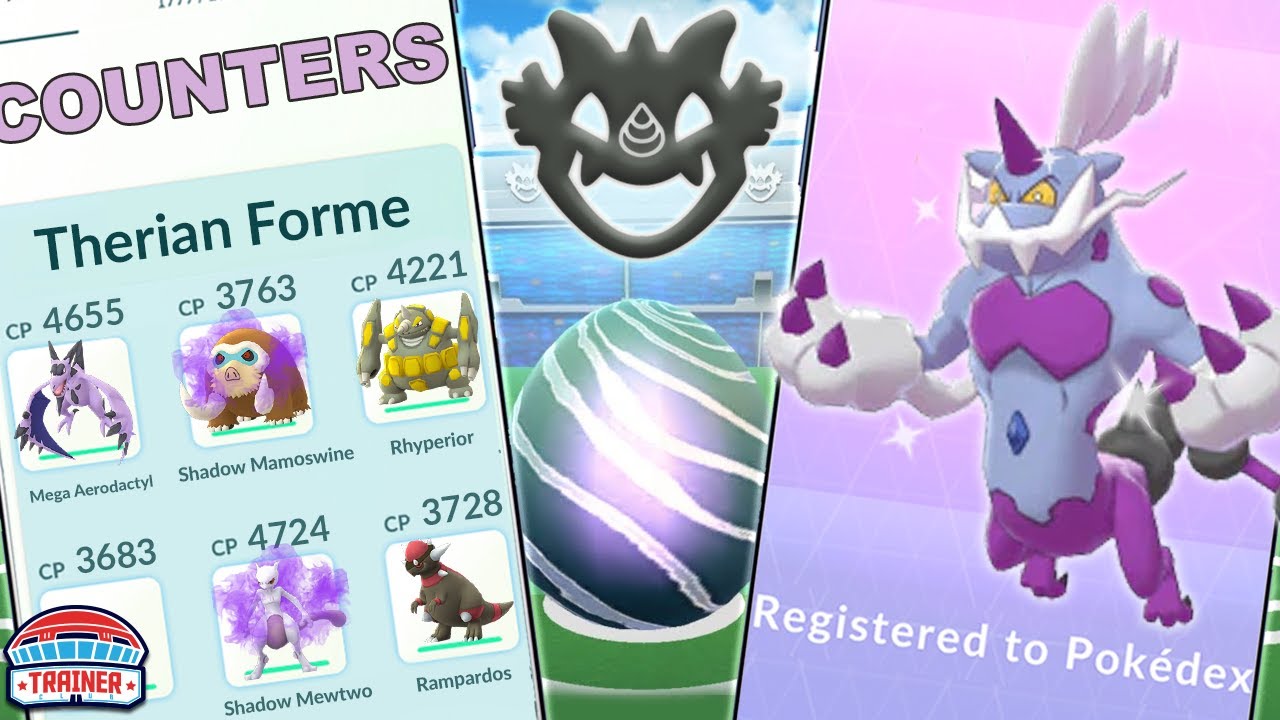 *THUNDURUS THERIAN* COUNTER GUIDE! 100 IVs, Counters & Moveset