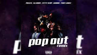 Polo G Ft Lil Baby Fetty Wap Gunna \& Tory Lanez - Pop Out Remix