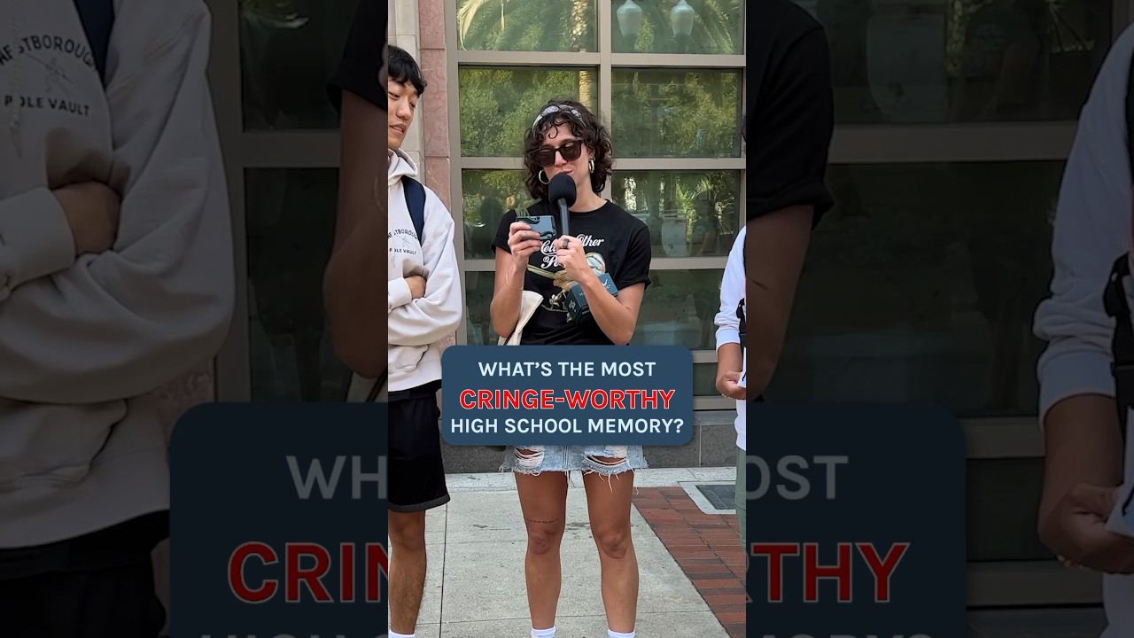 What is your most cringeworthy high school experience? #streetinterview