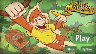Spider Monkey: Slide and Jump! - Top Free Games Jungle 1-8 Walkthrough screenshot 5